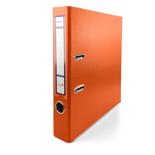 Netuno 1x Ring-Buch Orange DIN A4 Ekobox 2-Ring-Mechanik 5cm Ringmappe a4 schmaler Aktenordner a4 schmal Aktenordner dünn Kunststoffordner einfarbig Ordner Dokumente Ringbuch Ordner Schulordner Netuno 1x Ring-Buch Orange DIN A4 Ekobox 2-Ring-Mechanik 5cm Ringmappe a4 schmaler Aktenordner a4 schmal Aktenordner dünn Kunststoffordner einfarbig Ordner Dokumente Ringbuch Ordner Schulordner von Netuno