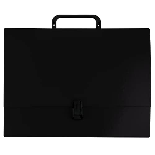 Netuno Prospektkoffer aus Karton A4 Schwarz - Stabiler Kartonkoffer mit Tragegriff für DIN A4 Dokumente - Multifunktional - Elegantes Design - Schwarz Netuno Prospektkoffer aus Karton A4 Schwarz - Stabiler Kartonkoffer mit Tragegriff für DIN A4 Dokumente - Multifunktional - Elegantes Design - Schwarz von Netuno