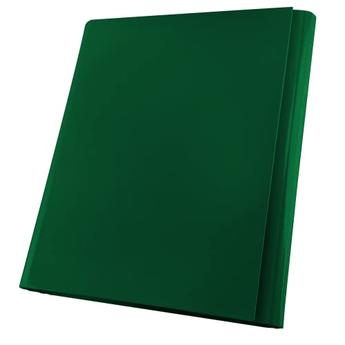 Netuno Sammelmappe A4 Pappe 40mm grün Dokumentenmappe Klappordner Kartonmappe mit Klettverschluss Mappe PP 1 Stück von Netuno