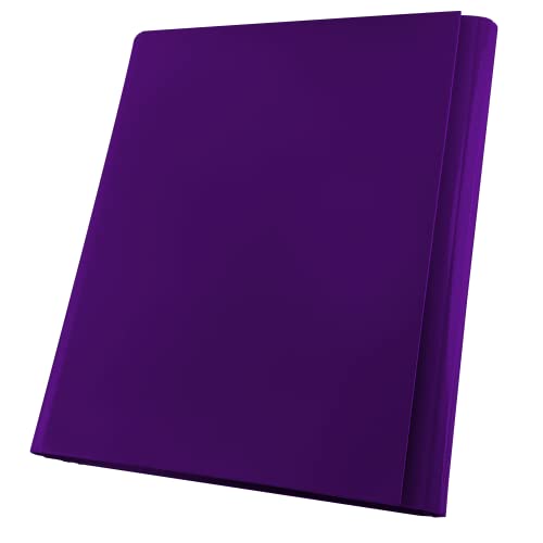 Netuno Sammelmappe A4 Pappe 40mm violett Dokumentenmappe Klappordner Kartonmappe mit Klettverschluss Mappe PP 1 Stück von Netuno