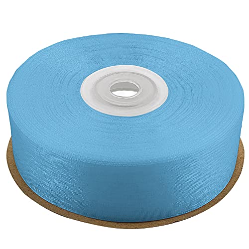 Netuno Schleifenband 25mm x 32m Farbe hellblau Dekoband Geschenkband Organzaband Chiffon-Stoff für Dekoration DIY Basteln Handwerk Hochzeit Party Geschenke Verpackung Netuno Schleifenband 25mm x 32m Farbe hellblau Dekoband Geschenkband Organzaband Chiffon-Stoff für Dekoration DIY Basteln Handwerk Hochzeit Party Geschenke Verpackung von Netuno