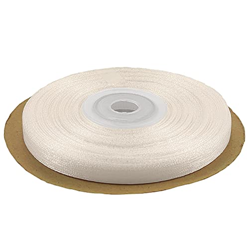 Netuno Schleifenband 6mm x 32m Farbe ecru Dekoband Geschenkband Organzaband Chiffon-Stoff für Dekoration DIY Basteln Handwerk Hochzeit Party Geschenke Verpackung Netuno Schleifenband 6mm x 32m Farbe ecru Dekoband Geschenkband Organzaband Chiffon-Stoff für Dekoration DIY Basteln Handwerk Hochzeit Party Geschenke Verpackung von Netuno
