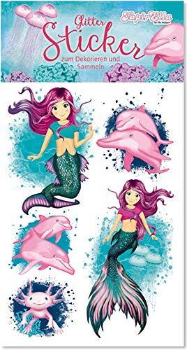 Neu 2019: Glitter-Sticker * NIXEN & Delfine * von Lutz Mauder | 72306 | als Mitgebsel für Kinder | Meerjungfrau Aufkleber zum Kindergeburtstag & Basteln Neu 2019: Glitter-Sticker * NIXEN & Delfine * von Lutz Mauder | 72306 | als Mitgebsel für Kinder | Meerjungfrau Aufkleber zum Kindergeburtstag & Basteln von Neu 2019: