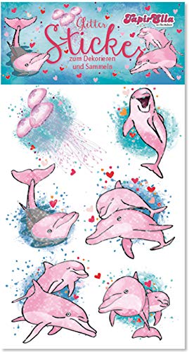 Neu 2019: Glitter-Sticker * ROSA Delfine * von Lutz Mauder | 72304 | als Mitgebsel für Kinder | Unicorn Aufkleber zum Kindergeburtstag & Basteln Neu 2019: Glitter-Sticker * ROSA Delfine * von Lutz Mauder | 72304 | als Mitgebsel für Kinder | Unicorn Aufkleber zum Kindergeburtstag & Basteln von Lutz Mauder