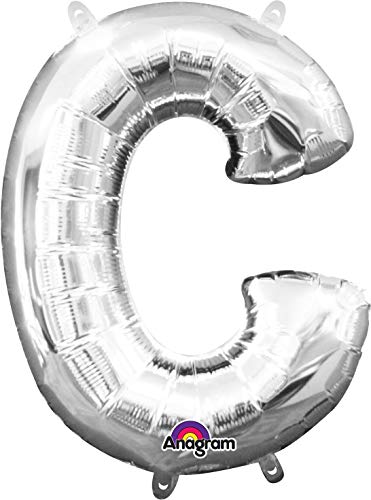 Neu: Folienballon * Buchstabe C * in Silber als Deko für Party und Geburtstag | 81cm groß, wiederaufblasbar | Ballondeko Helium Ballongas Neu: Folienballon * Buchstabe C * in Silber als Deko für Party und Geburtstag | 81cm groß, wiederaufblasbar | Ballondeko Helium Ballongas von Neu: