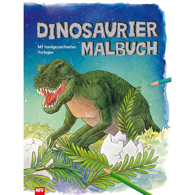 Dinosaurier Malbuch, Kartoniert (TB) von Neuer Favorit Verlag