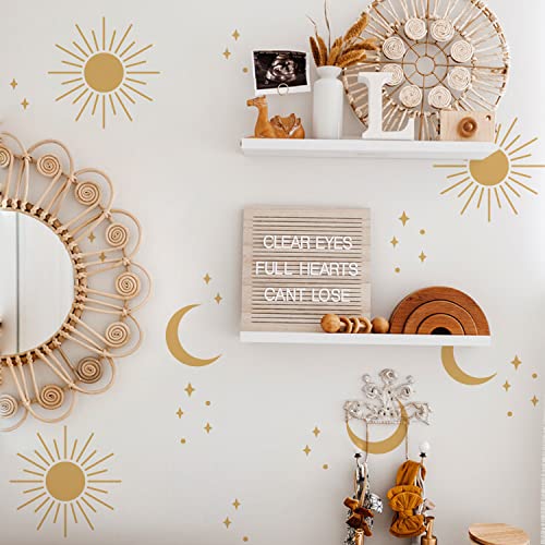 Neukids 60pcs boho Wandtattoo selbstklebend boho Sonne Mond sterne Wandsticker Kinderzimmer Babyzimmer Wandaufkleber wohnzimmer Schlafzimmer flur Wanddeko Neukids 60pcs boho Wandtattoo selbstklebend boho Sonne Mond sterne Wandsticker Kinderzimmer Babyzimmer Wandaufkleber wohnzimmer Schlafzimmer flur Wanddeko von neukids