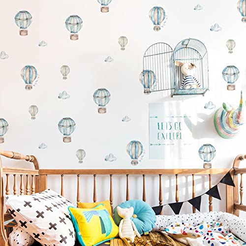Neukids 30pcs Heißluftballon-Wolken Wandtattoo,Selbstklebende Wandaufkleber Kinderzimmer Deko,Viele Heißluftballons Wand Aufkleber Dekoration,Wandtattoo Kinderzimmer Junge Babyzimmer Schlafzimmer Neukids 30pcs Heißluftballon-Wolken Wandtattoo,Selbstklebende Wandaufkleber Kinderzimmer Deko,Viele Heißluftballons Wand Aufkleber Dekoration,Wandtattoo Kinderzimmer Junge Babyzimmer Schlafzimmer von neukids