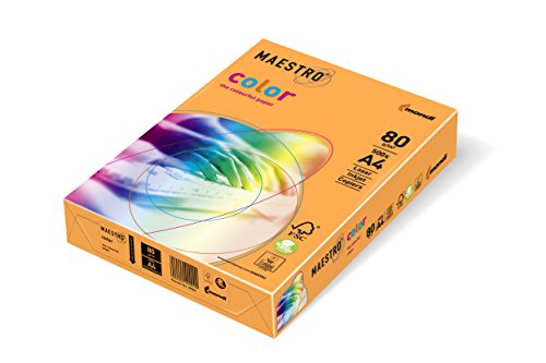 MAESTRO COLOR 80Gr NEONORANGE 500 Blatt MAESTRO COLOR 80Gr NEONORANGE 500 Blatt von Neusiedler Mondi