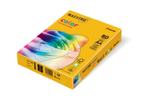 Maestro Color DIN A3 80g intensivgelb - 500 Blatt/VPE von Neusiedler Mondi