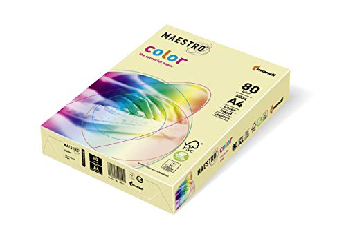 Mondi Papier für Fotokopierer,A4 Gr. 80, Creme von Mondi