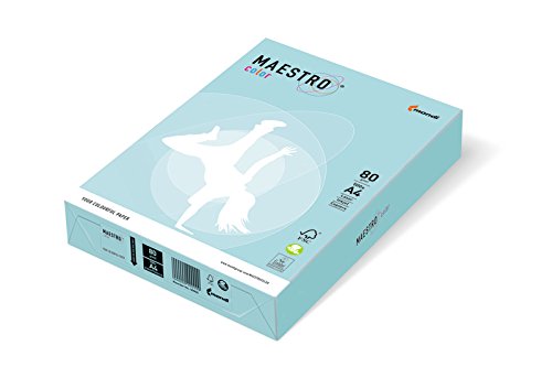 Rezeptpapier farbig Maestro Colour A4 gr. 80 ff. 500 - Farbe BLAU MEDIUM MB30 Rezeptpapier farbig Maestro Colour A4 gr. 80 ff. 500 - Farbe BLAU MEDIUM MB30 von OFFMARK
