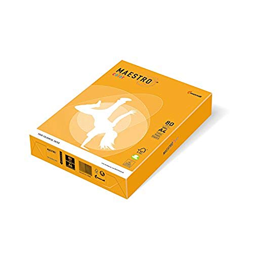 Rezeptpapier farbig Maestro Colour A4 gr. 80 ff. 500 - Farbe GELB ZAFFERANO AG10 Rezeptpapier farbig Maestro Colour A4 gr. 80 ff. 500 - Farbe GELB ZAFFERANO AG10 von Mondi