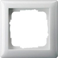 1-fach Steckdosenrahmen weiß 8,1 x 8,1 cm von Neutral