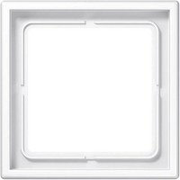 JUNG 1-fach Steckdosenrahmen weiß 8,1 x 8,1 cm JUNG 1-fach Steckdosenrahmen weiß 8,1 x 8,1 cm von Jung