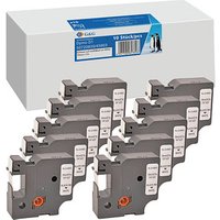 10 Schriftbänder ersetzt Dymo D1/45803/S0720830 19333, 19 mm schwarz auf weiß 10 Schriftbänder ersetzt Dymo D1/45803/S0720830 19333, 19 mm schwarz auf weiß von Neutral