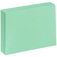 100 Karteikarten DIN A4 grün blanko 100 Karteikarten DIN A4 grün blanko von Neutral