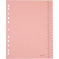 Trennblätter 0-9 rosa, 100 St. Trennblätter 0-9 rosa, 100 St. von Neutral