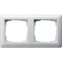 GIRA 2-fach Steckdosenrahmen weiß 15,2 x 8,1 cm GIRA 2-fach Steckdosenrahmen weiß 15,2 x 8,1 cm von GIRA