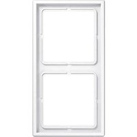 JUNG 2-fach Steckdosenrahmen weiß 15,2 x 8,1 cm JUNG 2-fach Steckdosenrahmen weiß 15,2 x 8,1 cm von Jung