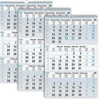 3 3-Monats-Wandkalender 2024 von Neutral