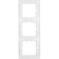 BERKER 3-fach Steckdosenrahmen weiß 22,3 x 8,1 cm BERKER 3-fach Steckdosenrahmen weiß 22,3 x 8,1 cm von BERKER