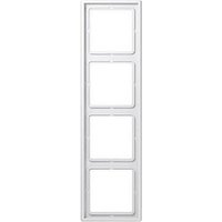 JUNG 4-fach Steckdosenrahmen weiß 29,4 x 8,1 cm JUNG 4-fach Steckdosenrahmen weiß 29,4 x 8,1 cm von Jung