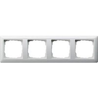 GIRA 4-fach Steckdosenrahmen weiß 29,5 x 8,1 cm GIRA 4-fach Steckdosenrahmen weiß 29,5 x 8,1 cm von GIRA