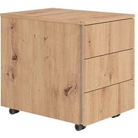 Base Lite Rollcontainer asteiche 3 Auszüge 39,5 x 54,8 x 51,0 cm von Neutral