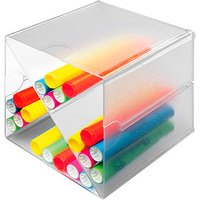 Deflecto "Cube" Aufbewahrungsbox transparent 15,3 x 15,3 x 15,3 cm, 1 St. Deflecto "Cube" Aufbewahrungsbox transparent 15,3 x 15,3 x 15,3 cm, 1 St. von Neutral