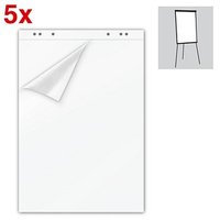 Flipchart-Papier blanko 67,5 x 98,0 cm, 20 Blatt, 5 Blöcke Flipchart-Papier blanko 67,5 x 98,0 cm, 20 Blatt, 5 Blöcke von Neutral