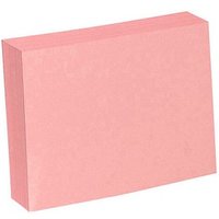 Karteikarten DIN A4 rosa blanko, 100 St. Karteikarten DIN A4 rosa blanko, 100 St. von Neutral