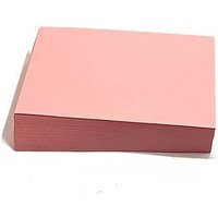 Karteikarten DIN A5 rosa blanko, 100 St. von Neutral