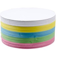 Moderationskarten farbsortiert Ø 19,0 cm, 500 St. von Neutral