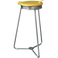 Müllsackständer 70,0 - 120,0 l gelb, silber, 1 St. von Neutral