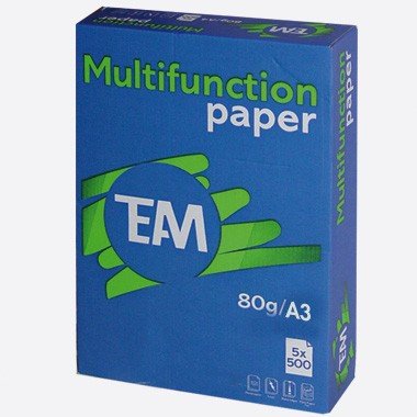 Multifunktionspapier Team DIN A3, 80g/qm, Weißgrad (CIE) 148CIE, weiß von Neutral