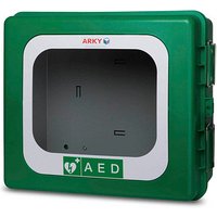 Outdoor-Wandschrank für Defibrillator ohne Füllung grün Outdoor-Wandschrank für Defibrillator ohne Füllung grün von Neutral