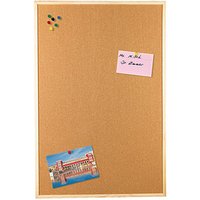 Pinnwand EKO 60,0 x 40,0 cm Kork braun von Neutral