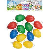 Plastik-Figur bunt Eier Ø 6,0 cm 12 St. Plastik-Figur bunt Eier Ø 6,0 cm 12 St. von Neutral