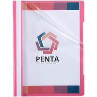 Schnellhefter Quality Kunststoff rosa DIN A4 von Neutral