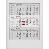 Tischkalender Einsteckkalender 2026/2027 weiß von Neutral