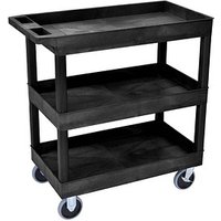 Tischwagen   schwarz 81,0 x 46,0 cm bis 230,0 kg von Neutral