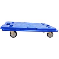 Transportroller blau 60,0 x 40,0 x 12,0 cm bis 150,0 kg von Neutral