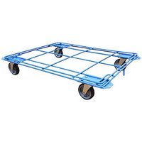 Transportroller blau 87,0 x 60,0 x 14,5 cm bis 400,0 kg von Neutral