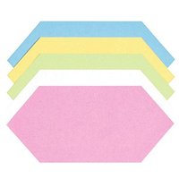 Moderationskarten farbsortiert 20,5 x 9,5 cm, 500 St. von Neutral