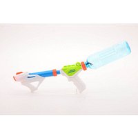 Wasserpistole mit Flasche mehrfarbig von Neutral