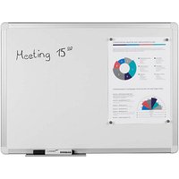 Whiteboard 60,0 x 45,0 cm weiß lackierter Stahl Whiteboard 60,0 x 45,0 cm weiß lackierter Stahl von Neutral