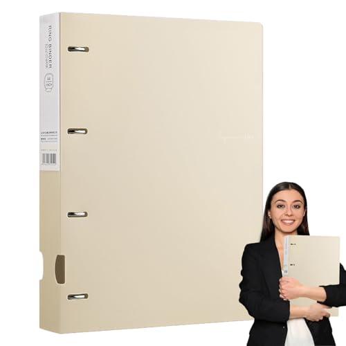 Dokumentbindemittel Ordner-4-Loch-Papierorganisator, transparente Blechschutzdatei | SPRECABLE TAB INSERTENTRISSION, FEEMBINDER BINDER -Projekthalter, Kompaktdateiordner für die Schülerzuordnung im Kl von NevPuose