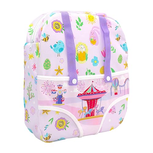 Doll Rucksack Carrier - Puppenträger Vorderpreisbeutel, Puppenträger Fun Babydoll Accessoires Frontlagertaschen für America Puppe 12 Zoll bis 18 Zoll Puppen | Puppen -Rucksackträger für amerikanisches von NevPuose