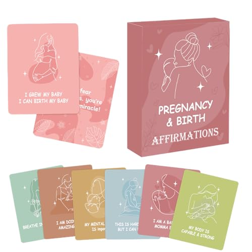 Motivationsgedanken Deck - Bestätigungskarten Set, Tägliche Inspirierende Sprüche | 50 Mutter Support -Nachrichten, Persönliche Wachstumszitate, Positive Denkweise Booster -Karteikarten, Geistige Klar von NevPuose